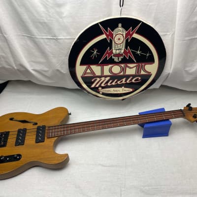 TONA T Bass Carved Semi-Hollowbody Singlecut 4-string Bass 2021 for sale
