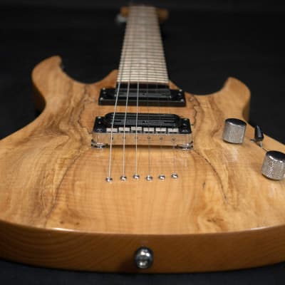 Aria Pro II MAC-EXO SPN Spalted Maple Electric Guitar image 7