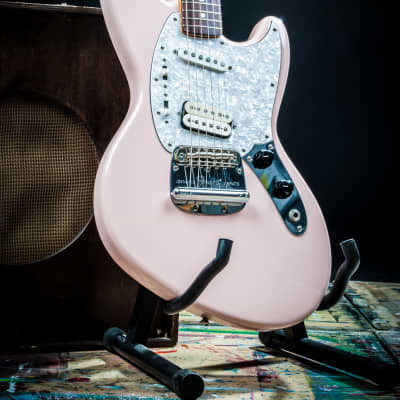 Cij 2002 Fender Jagstang Guitar Shell Pink Designed By Kurt Cobain Jag-Stang image 2