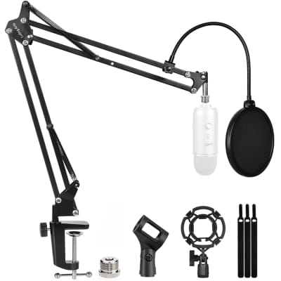 InnoGear Microphone Stand, Adjustable Mic Stand Set for Blue Yeti Nano