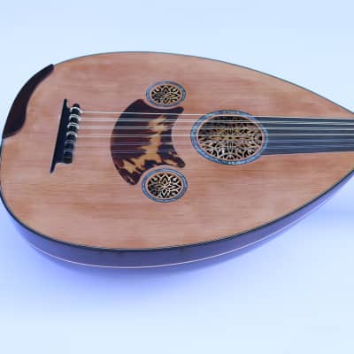 Special Turkish Oud MCO-405 | All Solid Handmade Oud String Musical Instrument Aoud Ud image 2