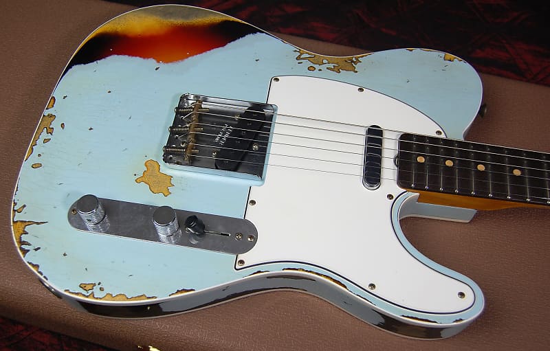 美品 Fender Custom Shop MBS 1960 Telecaster Custom Relic 3 Color