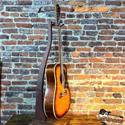 Framus Texan 12 String Acoustic Guitar w/ GB (1960s - Sunburst) image 7