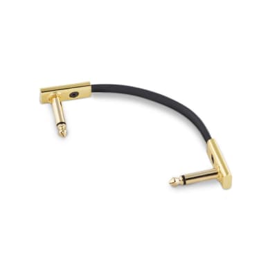 RockBoard Flat Patch Cables 3.94" Gold image 2