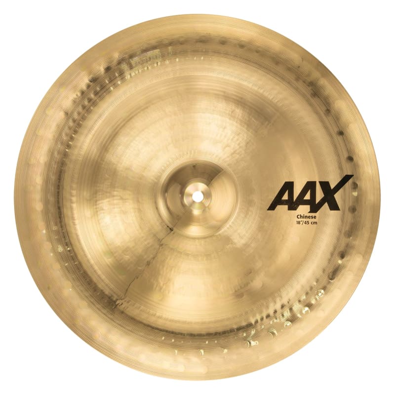 Photos - Cymbal Sabian    18" AAX Chinese Brilliant Finish Natural / ... Natural  2023