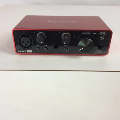 Focusrite Scarlett Solo 3rd Generation USB Audio Recording