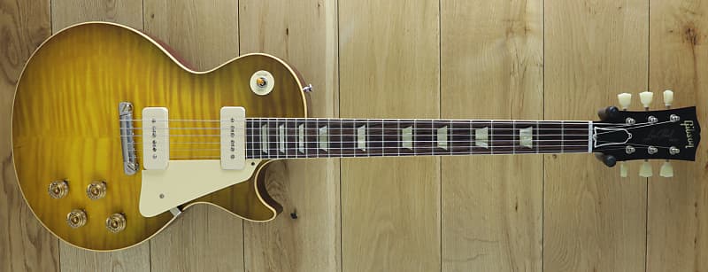 Gibson les paul green deals lemon fade