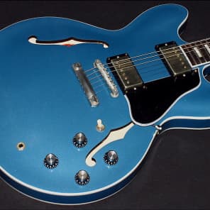 2015 Gibson Custom Memphis 1963 ES-335TD Limited - Pelham Blue - UNPLAYED! image 3