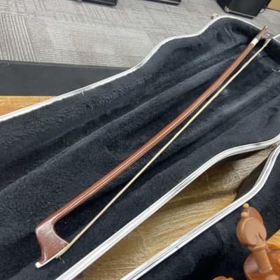 Highly flamed wood 14" Viola with Boxwood Tailpiece, Chin Rest and pegs image 11