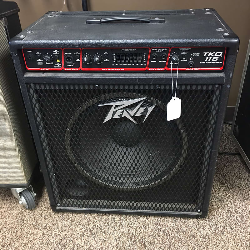 Peavey TKO 115 1x15 Bass Combo Amp Reverb