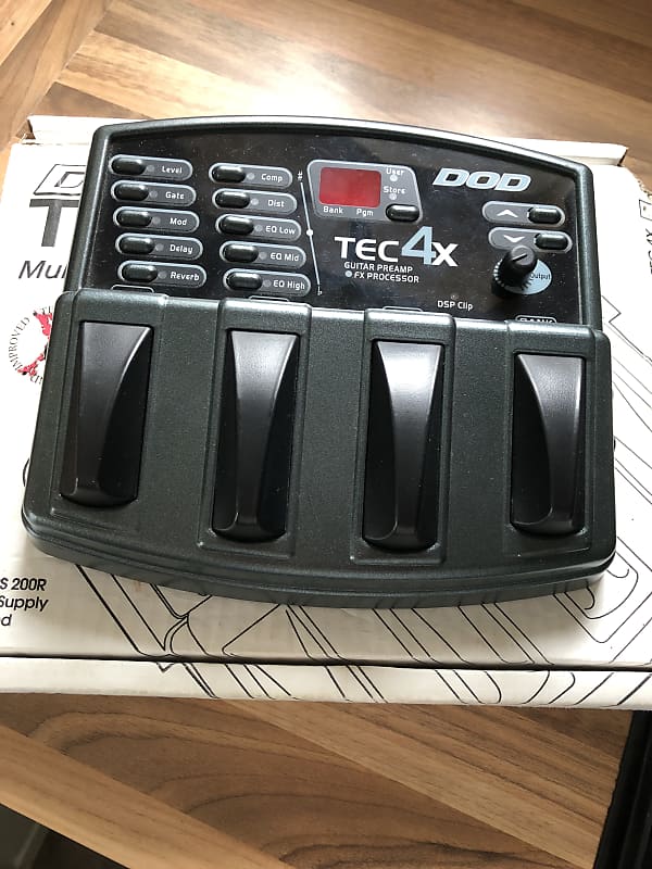 Dod Tec series multi effects processor Reverb