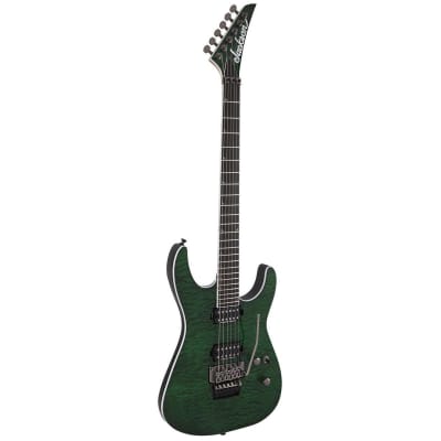 Jackson Pro  Soloist SL2Q MAH Electric Guitar (Transparent Green) (New York, NY) image 8
