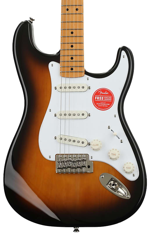 Squier by Fender Classic Vibe 50s ストラト Amazon.com: Squier Classic Vibe 50s Stratocaster Electric