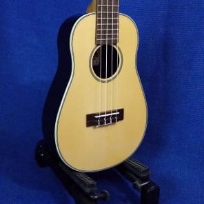 Ohana CK-70RB Solid-Top Spruce/Composite Concert Ukulele with Rounded Back