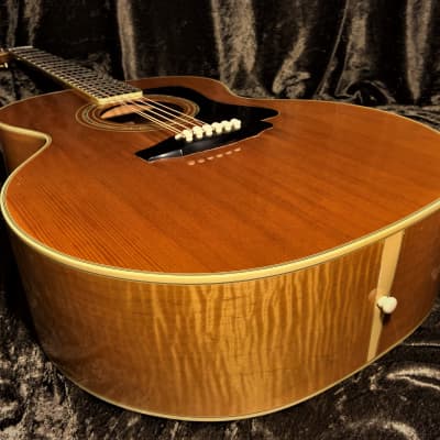 Guild JF65-12 String Jumbo 1995 Westerly Rhode Island Highly Figured Maple Archback Flame Neck F412 image 13