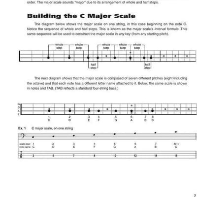 Bass Fretboard Basics - Essential Scales, Theory, Bass Lines & Fingerings image 8