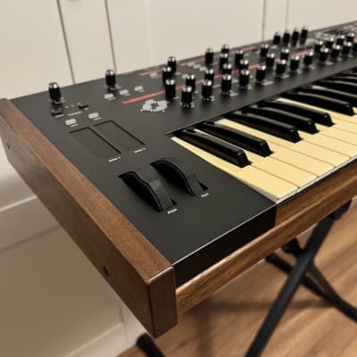 Dave Smith Instruments Prophet 12 61-Key 12-Voice Polyphonic Synthesizer 2013 - 2018 - Black with Wood Sides