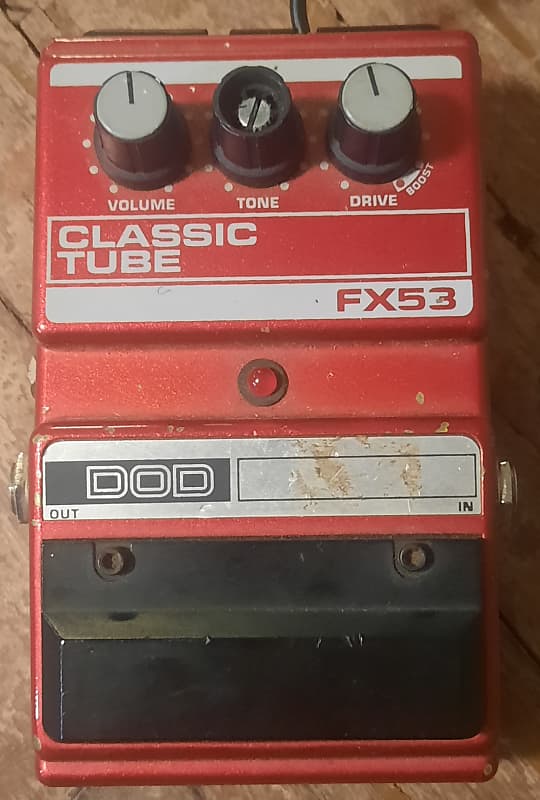 DOD FX53 Classic Tube Drive 1991 USA | Reverb
