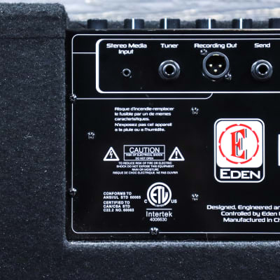 Eden Amplification EC15 E-Series Bass Combo 180-Watt 1x15" Bass Combo Amplifier image 7
