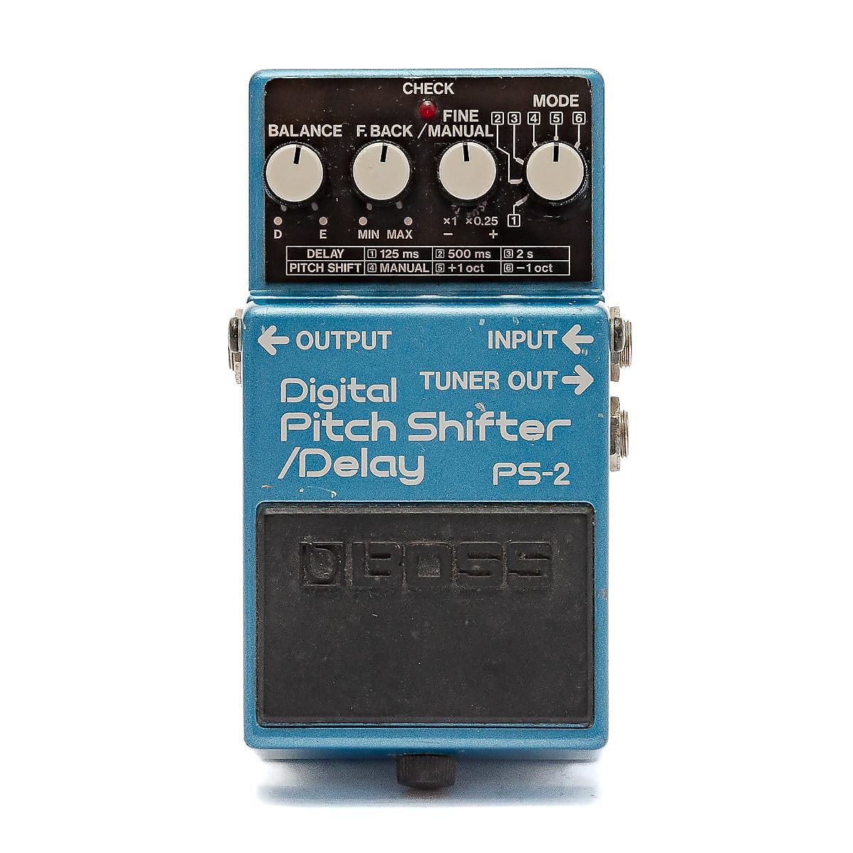 Boss PS-2 Digital Pitch Shifter Delay | Reverb