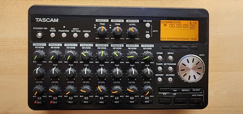 TASCAM DP-008EX デジタルポケットスタジオ DP-008EX | 8-track Digital Pocketstudio | TASCAM - United States