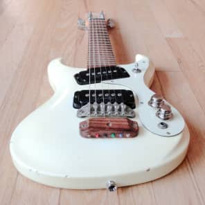 ☆極美品☆ ミニ  MOSLITE  GUITAR Mosrite Mini Guitar Red Made in Japan MIJ w/ Bag | Reverb