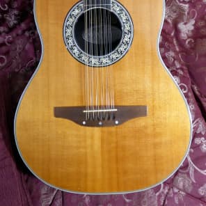 Ovation Glen Campbell 12 string 1978 Aged Natural Gloss image 2