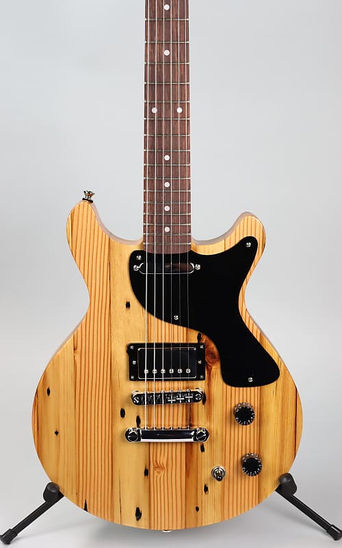 Wallace Detroit Guitars Jettsetter 2 Reclaimed Wood Natural Reverb