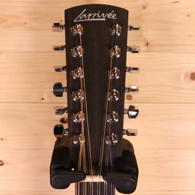 Larrivee L-03-12 Recording Series All Solid Sitka Spruce / Mahogany 12-String Acoustic Guitar image 8