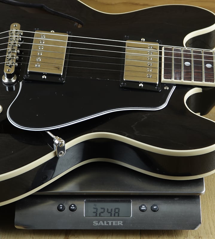 Gibson USA ES339 Trans Ebony 232020173 | Reverb