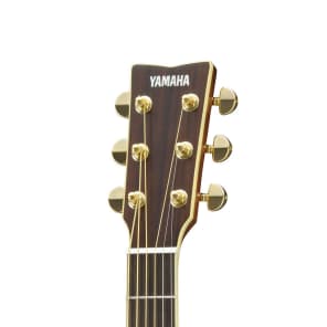 Yamaha LL6M ARE Mahogany Acoustic-Electric Guitar Rosewood Fingeboard Natural image 2