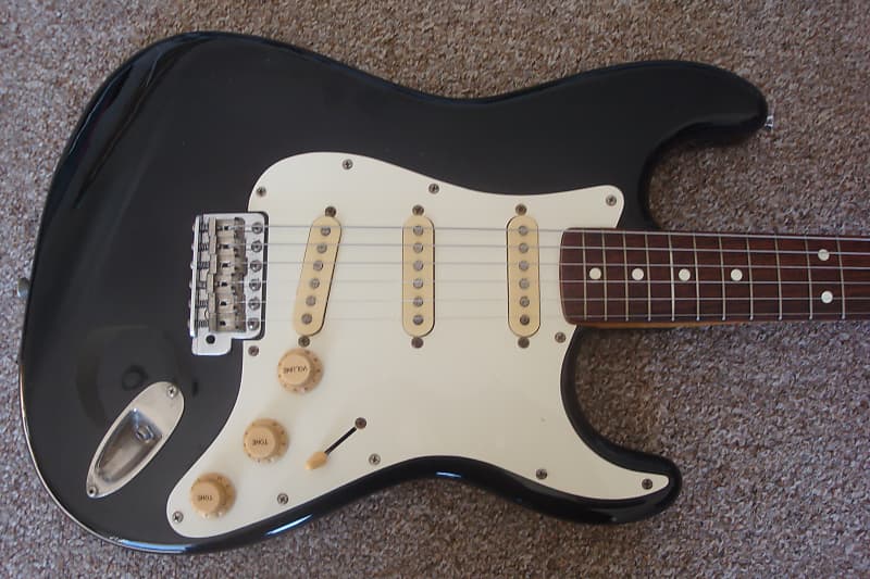 Yamaha ST-360R Stratocaster 1983 Black Made in Japan | Reverb