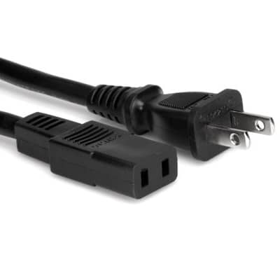 2-Prong Square AC Power Cord Replaces Roland 2P-AC1 Alpha Juno 1 2 106 NEW