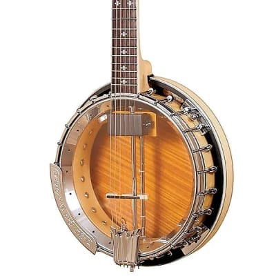Gold Tone GT-750 Deluxe Hard Rock Maple Neck 6-String Banjitar(Banjo-Guitar) w/Gig Bag & Resonator image 3