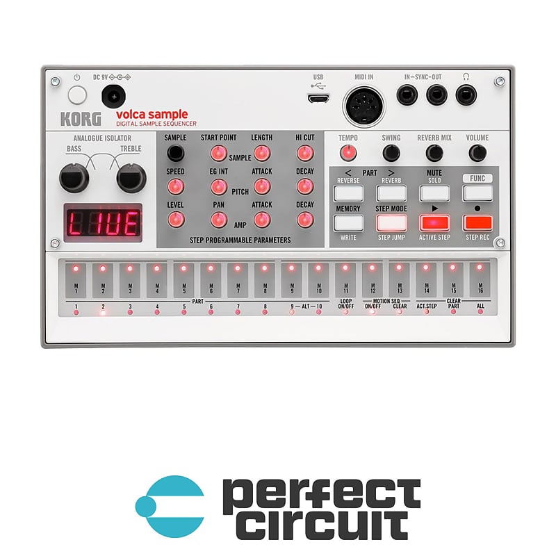 Korg Volca Sample Digital Sampler & Sequencer | Reverb