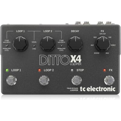 Reverb.com listing, price, conditions, and images for tc-electronic-ditto-x4-looper