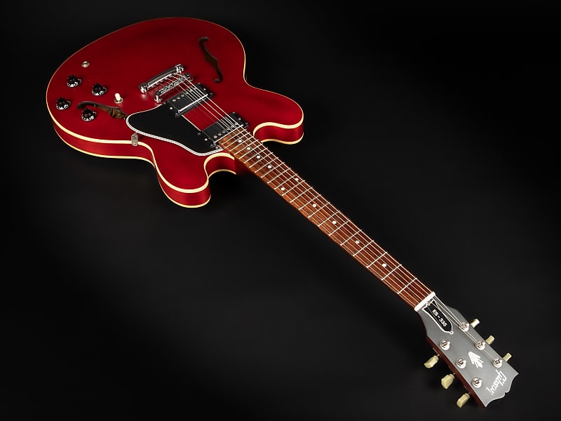 2005 Gibson Memphis ES-335 Dot - Satin Cherry | USA | Reverb