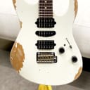 Suhr  Custom Modern Antique(Heavy Aging) HSH - Olympic White