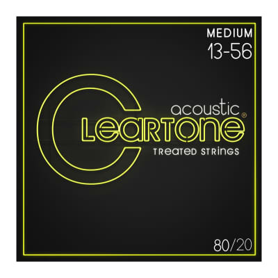 Cleartone 80/20 Bronze 13-56 Acoustic Guitar Strings image 2
