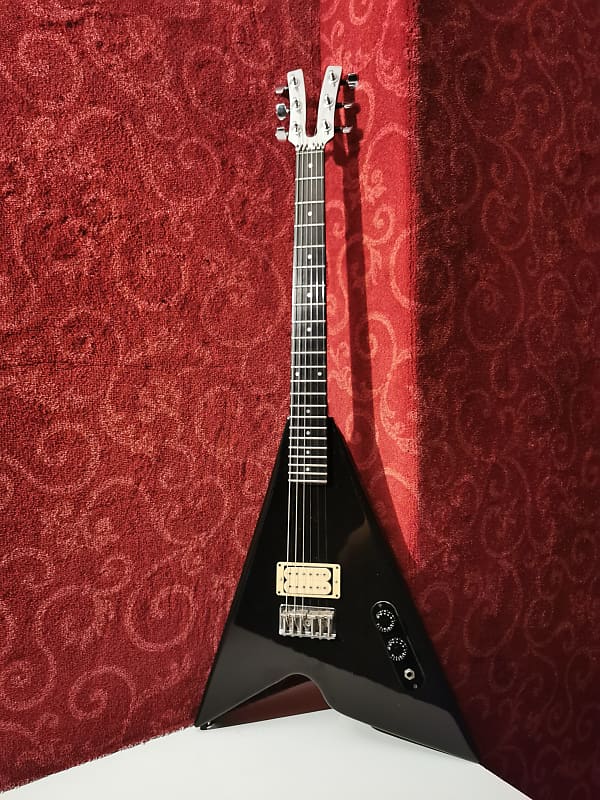 Kramer XKG10 Aluminum Neck 1980 Black Reverb
