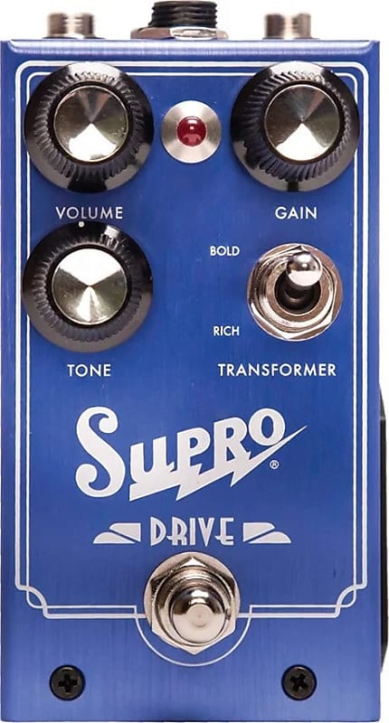 Supro Drive Pedal Output XFormer and Gain EXP image 1