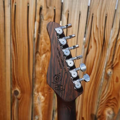 Schecter USA CUSTOM SHOP - Atomic Green Nick Johnston HSS 6-String Electric Guitar w/ Black Tweed Case (2023) image 9
