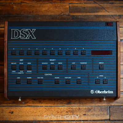 1980s Oberheim DSX 16-Voice Digital Sequencer