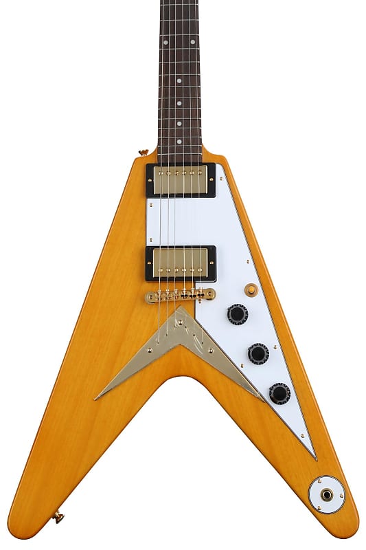 Epiphone Limited Edition '58 Korina Flying V Reissue | Reverb