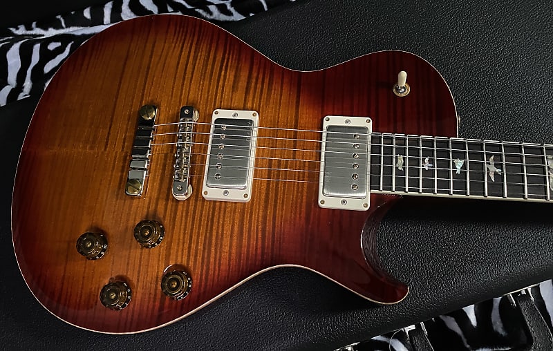 2023 Paul Reed Smith McCarty 594 SC Single Cut 10-Top - Dark Cherry  Sunburst - Authorized Dealer - Killer Straight Flame Maple - 8.8 lbs!  0363157