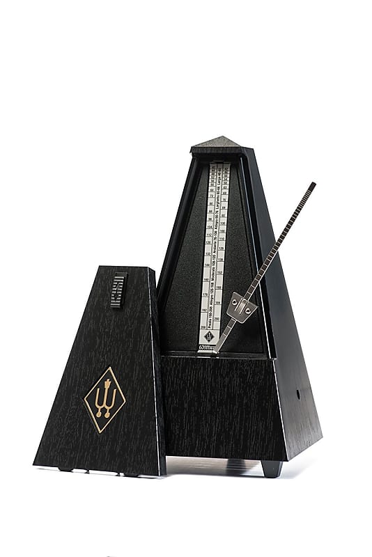 Wittner 903304 Plastic Casing Metronome without Bell, Black image 1