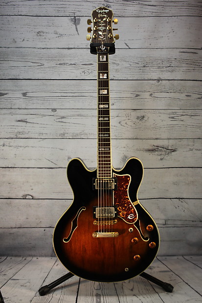Epiphone sheraton tobacco sunburst new arrivals