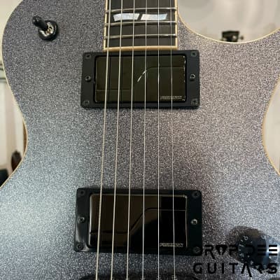 ESP USA Eclipse Electric Guitar w/ Case-Black Sparkle image 6