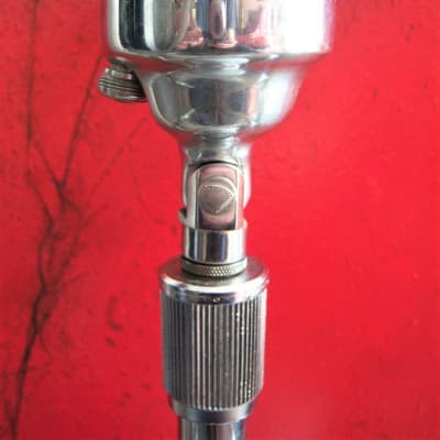 Vintage RARE 1950's American D6T dynamic microphone w Atlas DS-7 stand DISPLAY image 7