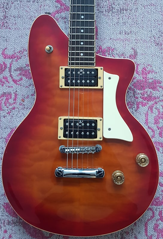 Washburn PII / P2 Electric Guitar 90' s Cherry Sunburst | Reverb
